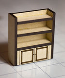 Miniature Tavern Furniture - Tables and Bookshelf for D&D