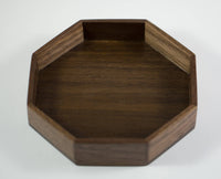 Dice Box, Rolling Tray, Walnut