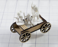 Miniature Wagon - Tabletop Accessory for D&D