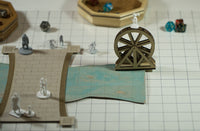 Miniature Spinning Water Wheel