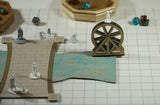 Miniature Spinning Water Wheel