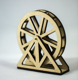 Miniature Spinning Water Wheel