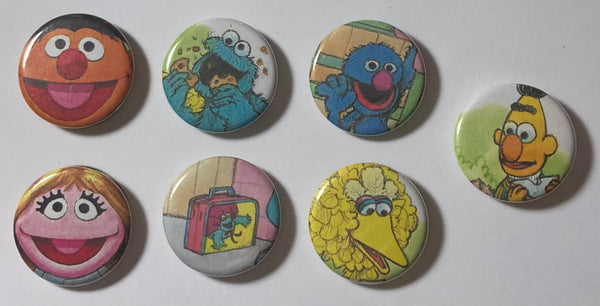 Sesame Street Button Set 3